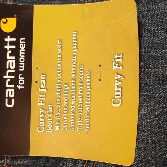 Carhartt Women's Boot Cut Curvy Jeans - Picture 5 of 5